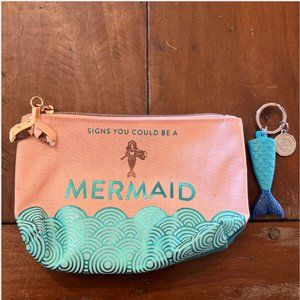 makeup bag with key chain